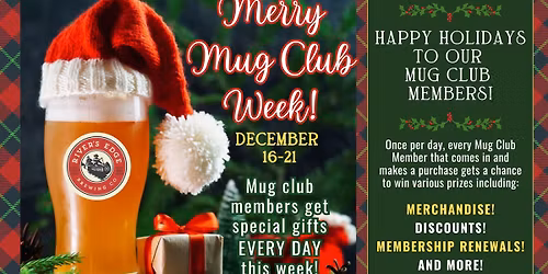 Merry Mug Club Week
