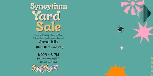 Syncytium Yard Sale!