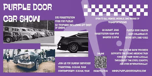Purple Door Car Show
