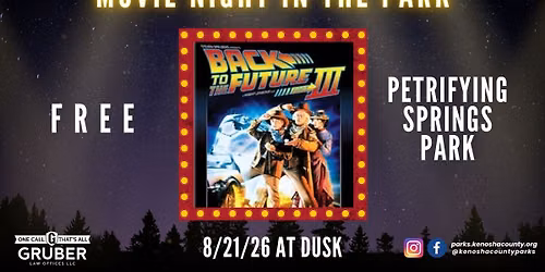 Movie Night in the Park: Back to the Future lll
