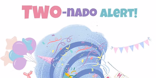 Two-Nado Warning! Swayze's 2nd Birthday!