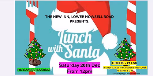 Lunch with Santa @ The New Inn