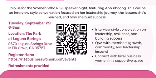 Women Who RISE featuring Anh Phoong