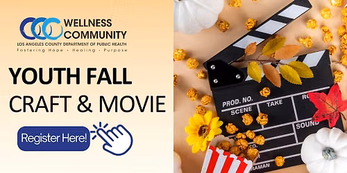 Youth Fall Craft and Movie
