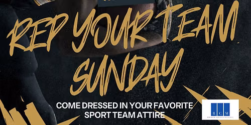 RCM Rep Your Team Sunday 