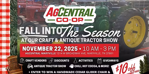 Fall into the Season at AgCentral Maryville