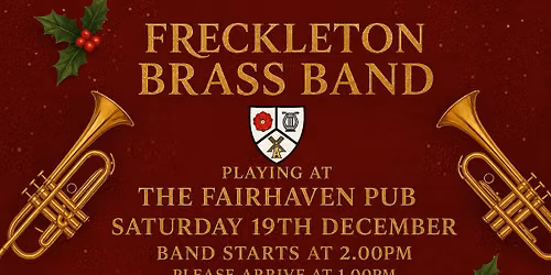 Christmas Carols with The Freckleton Brass Band 