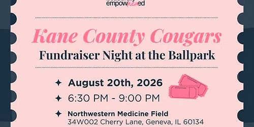 Kane County Cougars Fundraising Game