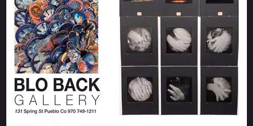FIRST FRIDAY, July's Art at The Blo Back Gallery 