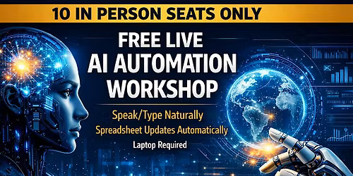 DON'T GET LEFT BEHIND - AI Project Managers Workshop - Limited Seats FREE
