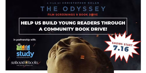 THE ODYSSEY Film Screening & Book Drive