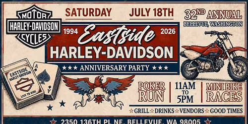 Eastside Harley's 32nd Anniversary Party