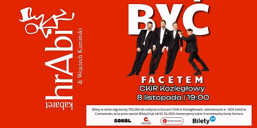 Kabaret hrAbi - By\u0107 Facetem