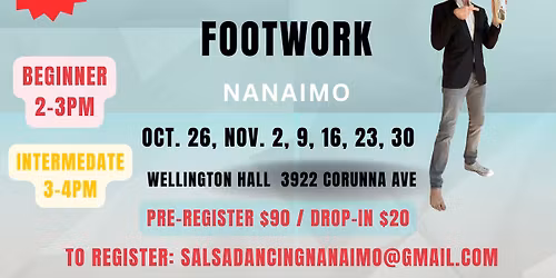 Fun Latin Footwork - Salsa, Bachata & Cha-Cha-Cha