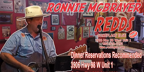 Ronnie McBrayer at Redds Live Music Fridays