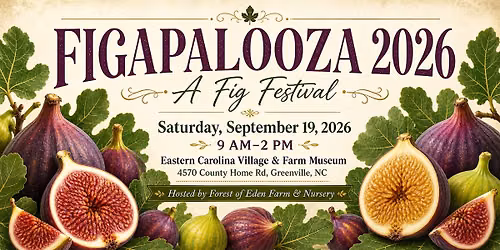 Figapalooza 2026 - Greenville's Fig Festival