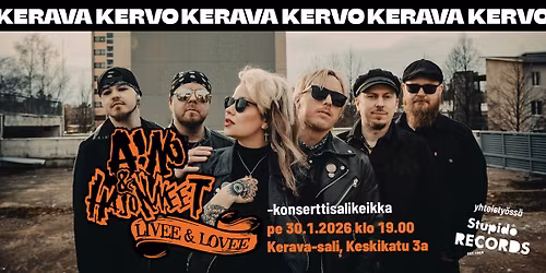 Aino & Hajonneet -Livee & lovee -konserttisalikeikka