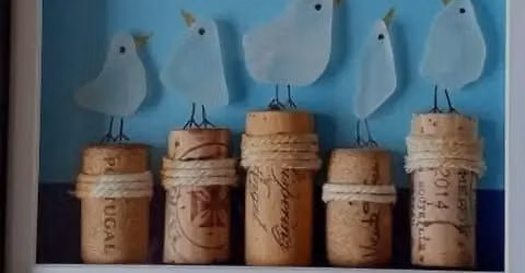 Davenport Craft and Sip Sea Glass Birds