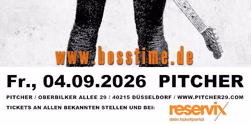 BOSSTIME - A TRIBUTE TO BRUCE SPRINGSTEEN AND THE E STREET BAND