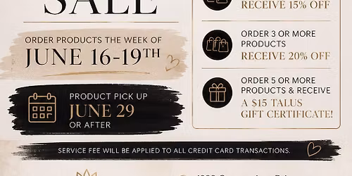Annual Customer Appreciation Sale!