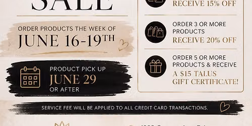 Annual Customer Appreciation Sale!