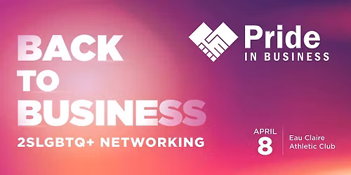 Pride In Business: Back To Business