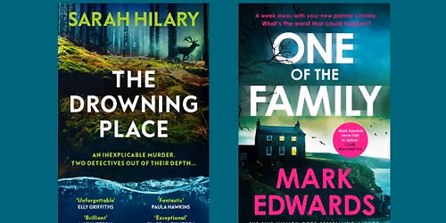  28th January \u2013 Sarah Hilary & Mark Edwards