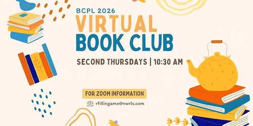 BCPL Virtual Book Club (Zoom)