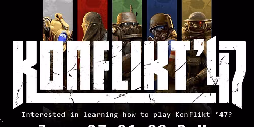 Learn to play Konflikt '47 in Turlock