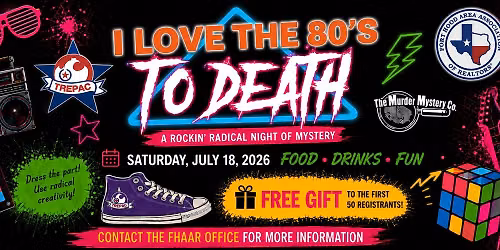 I LOVE THE 80'S TO DEATH 