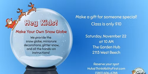 Kids Snow Globe Craft