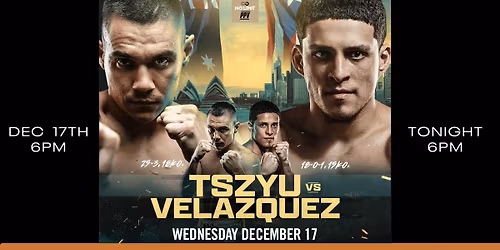 TSZYU BOXING MATCH x Rattle n Hum 