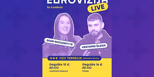 Linksmiausia Eurovizijos transliacija Vilniuje | +++ Ozo terasoje | Eurovizija LIVE