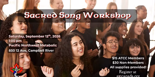 Sacred Song Workshop