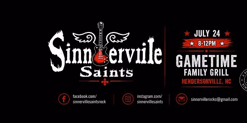 Sinnerville Saints @ Gametime Family Grill
