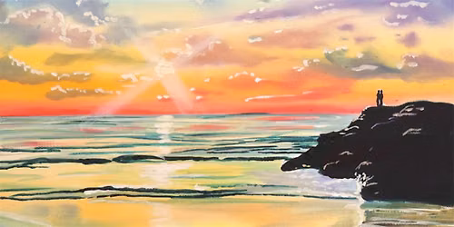 Sip & Paint Gordon Bruce's Watching The Sunset