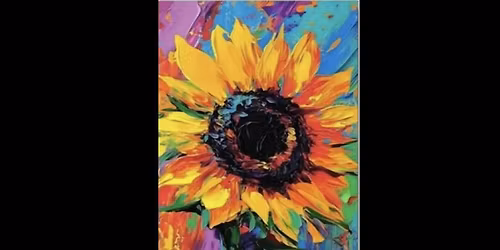 Paint n Sip: "Painted Sunflower"