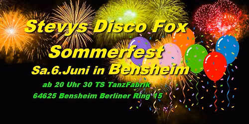 Stevys Discofoxsommerfest