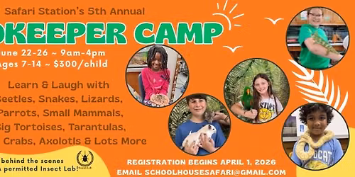 ZOOKEEPER CAMP at Safari Station