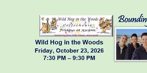 Bounding Main at Wild Hog in the Woods Coffee House