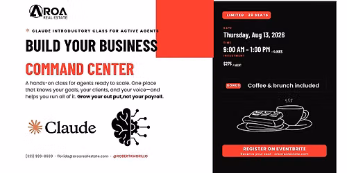 Claude Introductory Workshop: Build Your Business Command Center
