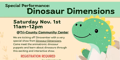 Special Performance: Dinosaur Dimensions