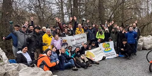Meet people & remove invasive ivy & blackberry at Portage Park, View Royal!