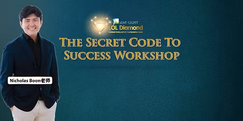 SG: The Secret Code to Success Three-Day Workshop (Conduct in English)