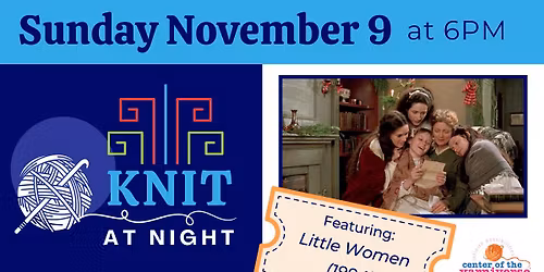 Knit at Night: Featuring Little Women