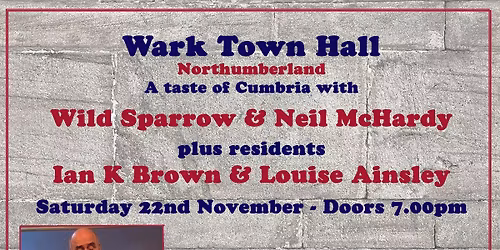 Wild Sparrow at Wark Town Hall