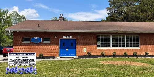 Karns Community Club Monthly Meeting