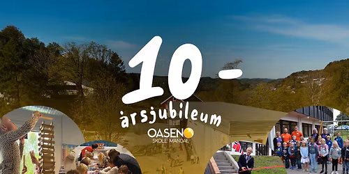 10-\u00e5rsjubileum for Oasen skole Mandal