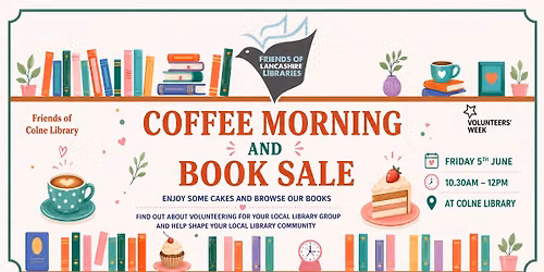 Coffee Morning and Pre-loved Book Sale