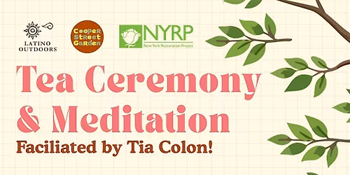 Latino Outdoors NYC | Sound Bowl Meditation & Tea Ceremony w\/ Tia Colon